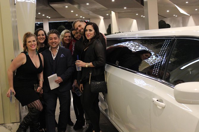 1.5-Hour Las Vegas Strip Limo Tour with Champagne and Photo Stops - Timing, pickup, and group size