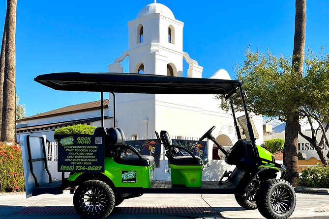 1.5 Hour Stretch Limo Golf Cart Tour, Ultimate Old Town Exploration - Art, design, and the Scottsdale Arts District
