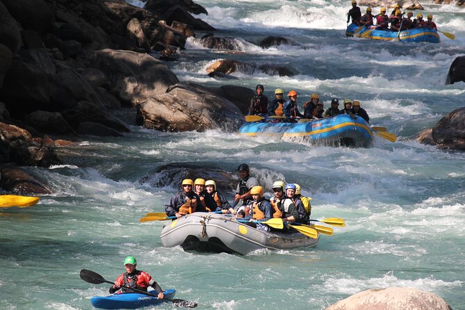1 Night 2 Days Trishuli River Rafting Trip From Kathmandu With Private Car - Lunch and an afternoon beside the river