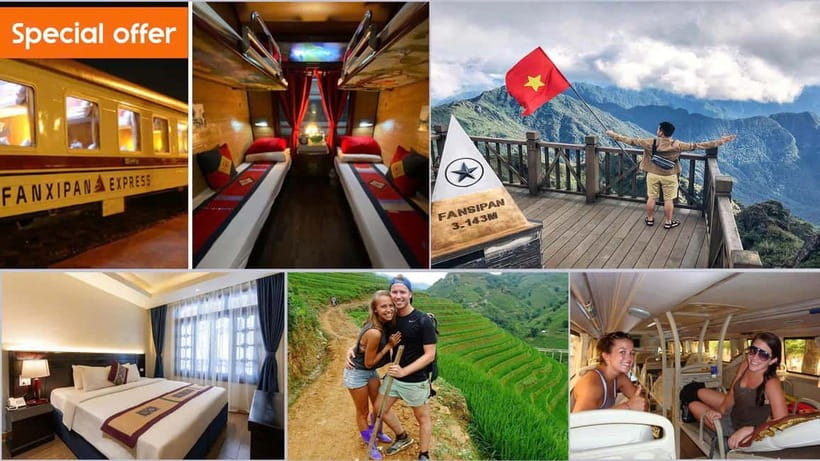 2 Day-2 Night Sapa Trekking: Overnight Train &Limousine Bus - Hanoi to Lao Cai by night train
