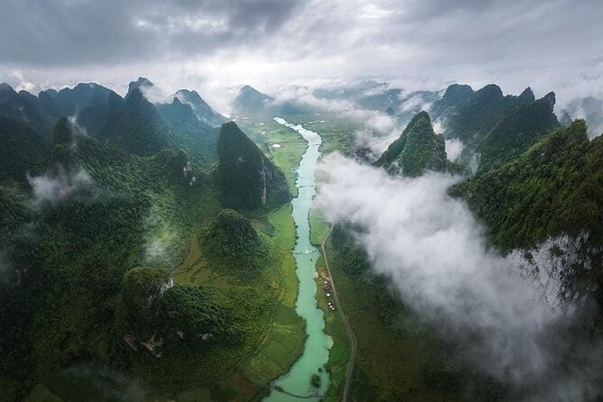 2 Days 1 Night Ban Gioc Waterfall Tour from Hanoi By Limousine - Ban Gioc Pagoda and 300 steps above the falls