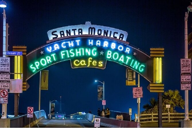 4, 5, or 6 Hour Los Angeles Private Tour in Stretch Limo - Santa Monica Pier in a 20-minute visit