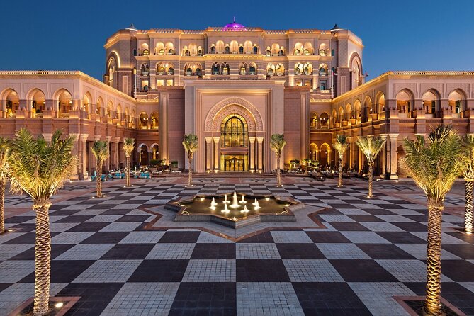 Abu Dhabi City Tour Full Day Private Car Package - Emirates Palace and the polished Abu Dhabi image