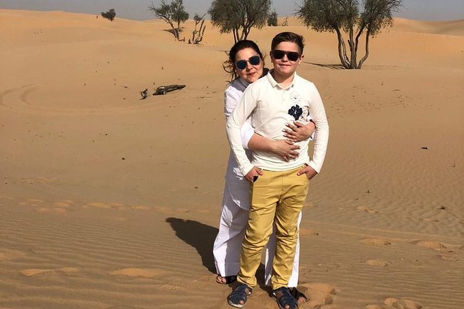 Abu Dhabi morning desert safari - Private car - Sandboarding gives you more than a photo stop
