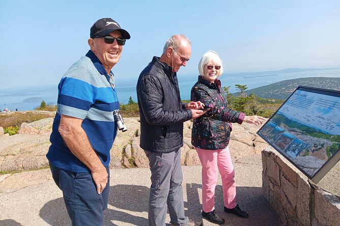 Acadia Woody's Cadillac Loop 3 Hour Driving Tour - Cadillac Mountain gives you the big picture