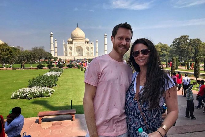 Agra Sightseeing & Shopping Tour by Private Car with Guide - A Taj Mahal View from Mehtab Bagh