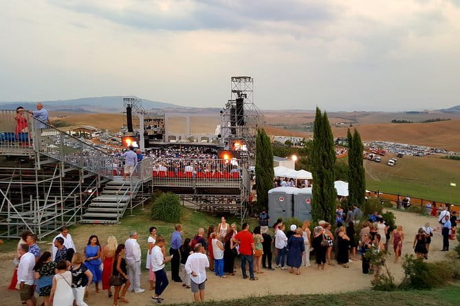 Andrea Bocelli concert LAJATICO Limousine Service from Florence - Why the Lajatico concert transfer matters