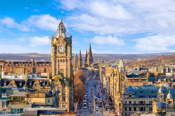 Arrival Transfer: Airport EDI to Edinburgh by Luxury Van - From Edinburgh arrivals hall to your hotel