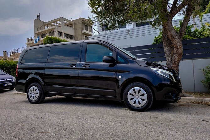 Athens Airport Private VIP Transfer – Meet & Greet, Luxury Van - Riding in the private luxury van