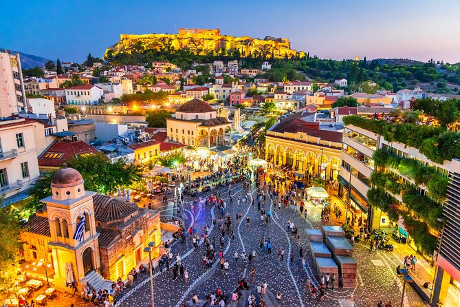 Athens Full Day Private Tours Mercedes - Starting high at the Acropolis