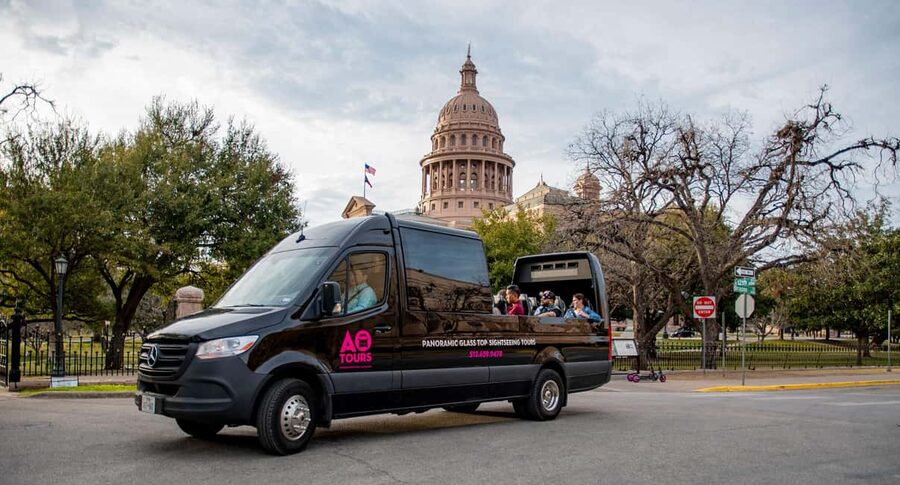 Austin: City and Hill Country Non-Stop Tour in a Mercedes - Downtown, parks, and local Austin life