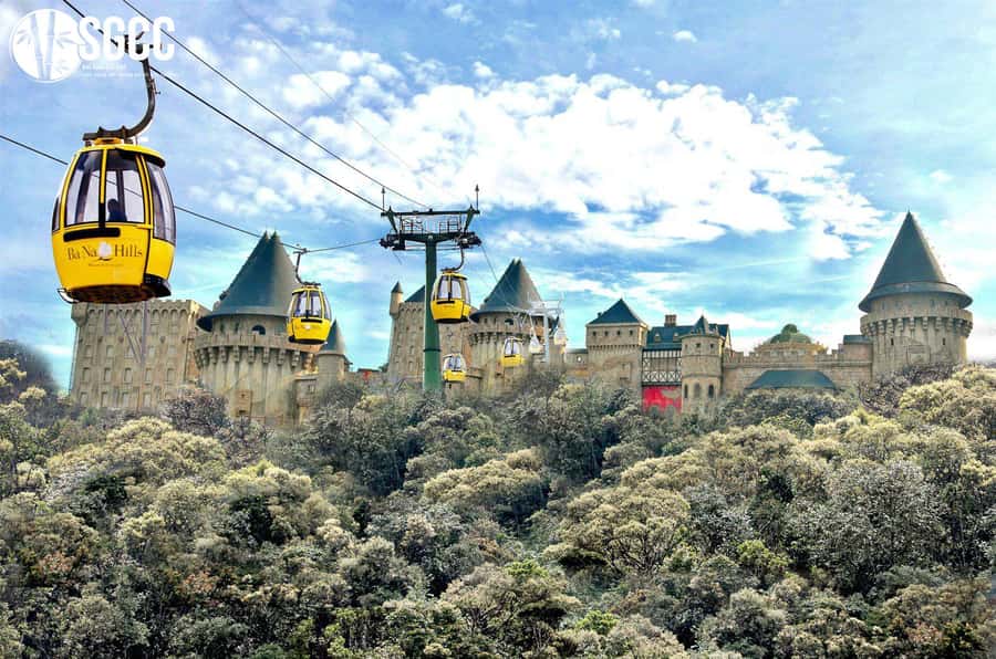 Ba Na Hills & Golden Bridge Private Car from Hoi An/Da Nang - Le Jardin d’Amour and Linh Ung Pagoda