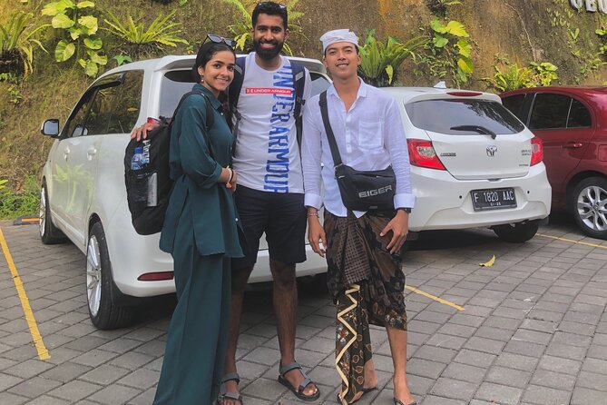 Bali Private Car Charter Tour with English Speaking Driver - Tegenungan Waterfall: easy scenery with a stair count