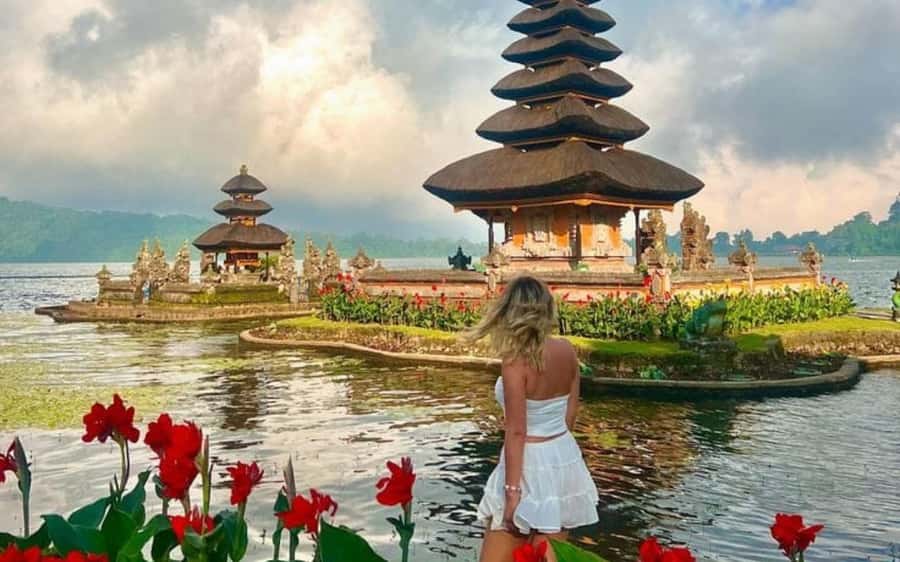 Bali: Temple Lake, Jungle Waterfall, Rice Field & Tanah Lot - From a Cool Mountain Lake to Bali’s Southern Shore