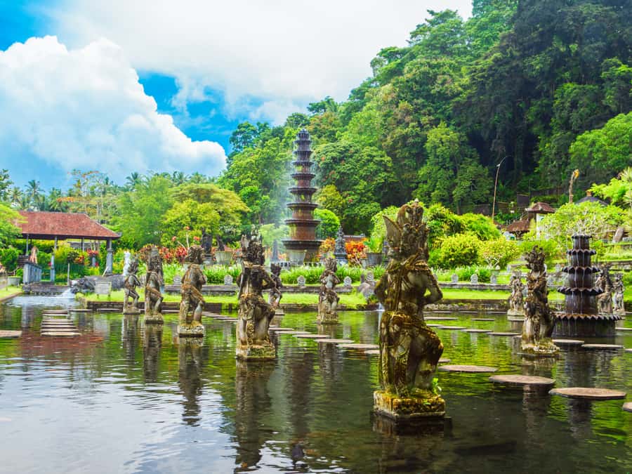 Bali: The Gate of Haven Trip Private Tour, Luxury Car - Taman Soekasada Ujung is the spacious finale