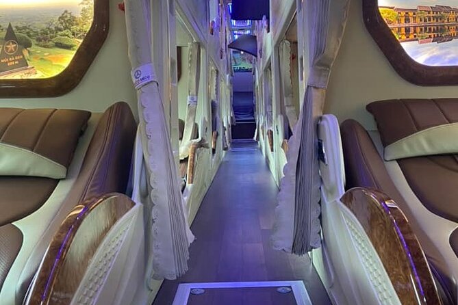 Bus ticket Hanoi to Ha Giang: Sleeping - Limousine - Cabin Bus - WiFi, water, luggage, and onboard service