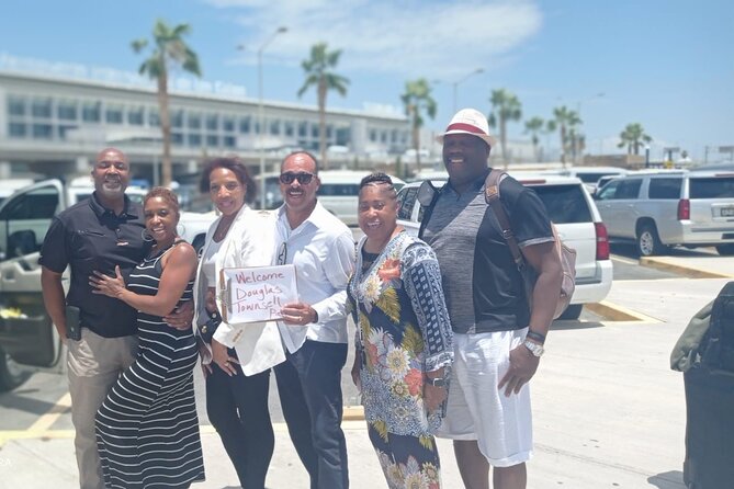 Cabo Airport Private CAR to cabo area Resorts UP TO 3 PASSENGERS - Key points to know before booking