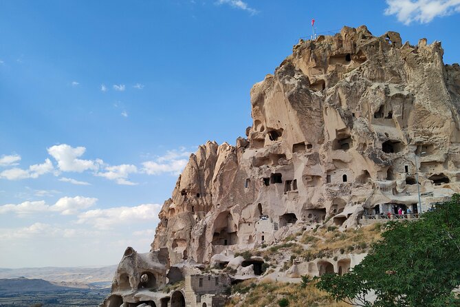 Cappadocia Private Customizable Tour with Mercedes & Expert Guide - Uçhisar Castle for the big Cappadocia view