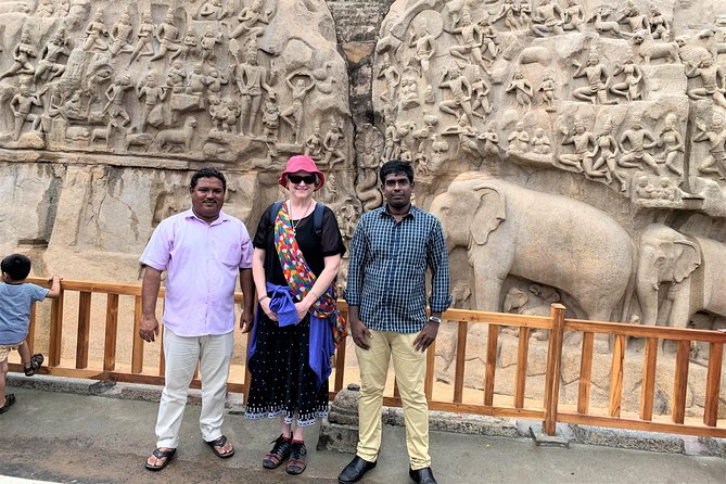 Chennai & Mahabalipuram day trip with private car, Lunch & Guide - Krishna’s Butter Ball and the Shore Temple