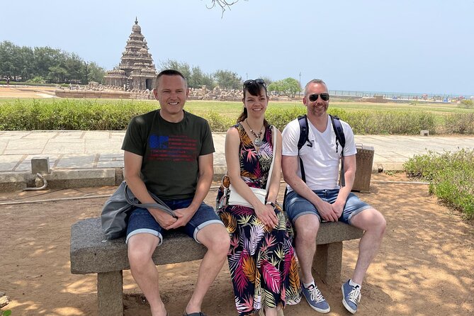 Chennai & Mahabalipuram day trip with private car, Lunch & Guide - Reading the story at Arjuna’s Penance
