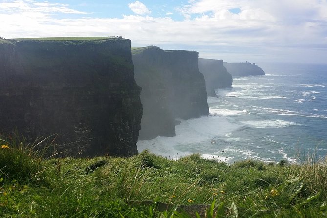 Cliffs of Moher including Cliffs of Moher Boat Experience Luxury Car Tour - The Cliffs of Moher from above