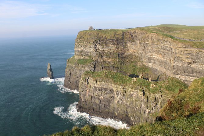 Cliffs of Moher including Cliffs of Moher Boat Experience Luxury Car Tour - Seeing the cliffs from Doolin’s water