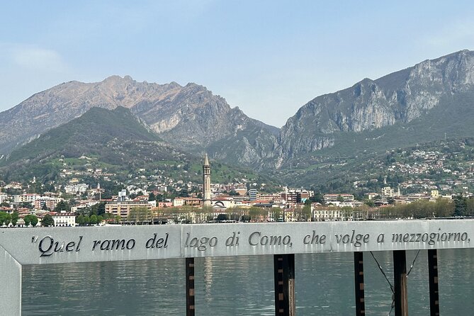 Como Lake Boat Private Tour from Lecco by Speedboat with Driver - Malgrate and the First Mountain Views