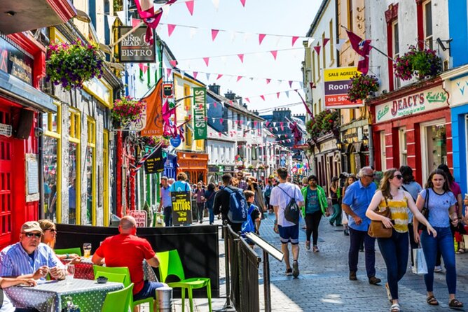 Connemara and Galway Private Chauffeur 2 Days Tour from Dublin - Quay Street, the river, and Galway Cathedral