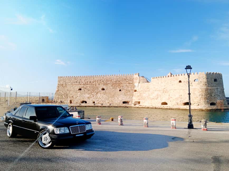 Crete: Private Tour with Classic Mercedes/ Choose a Daytrip - What the $318 price really buys