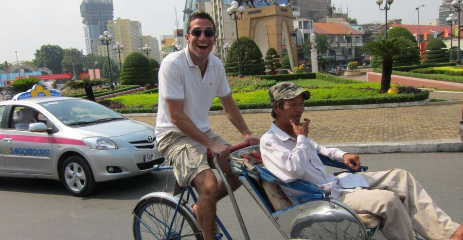 Customized Ho Chi Minh City Experience on Cyclo with Driver - From Ben Thanh Market to the back streets