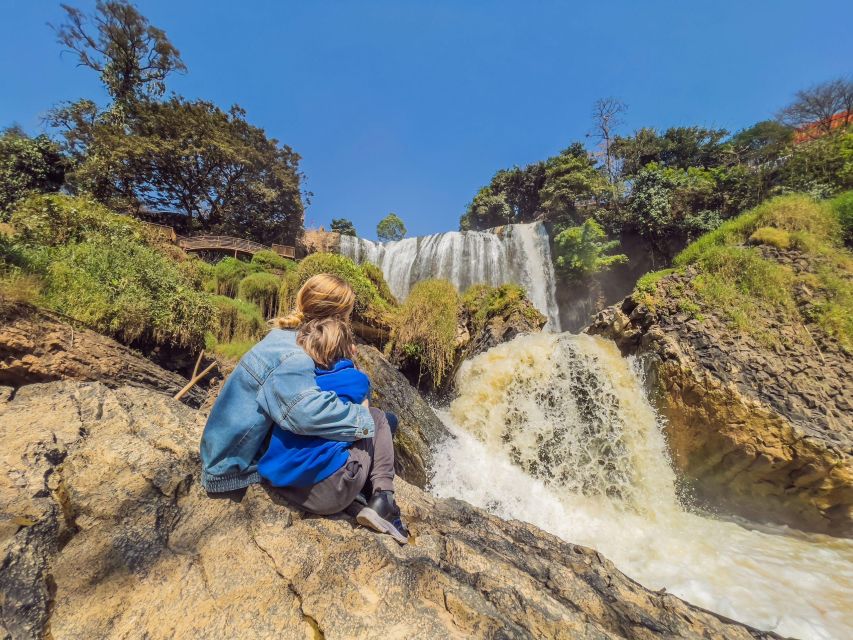 Dalat: Best of the Countryside Tour in a Private Car - Elephant Falls and Linh An Pagoda bring the drama