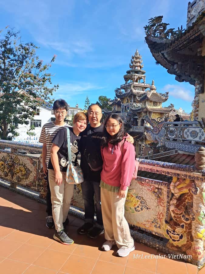 Dalat city tour by private car Combined train trip, Ziplines - Tuyen Lam Lake and Truc Lam Zen Monastery