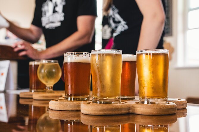 Dallas Private Brewery Limousine Tour - Union Bear Brewing Co. starts the day in Plano
