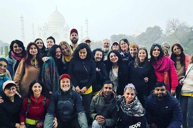 Day Trip to Taj Mahal from Delhi by Private Car - The guide and driver experience