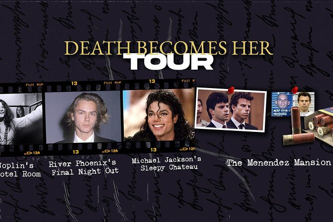 Death Becomes Her Funeral Limo Tour of Los Angeles - Key points at a glance