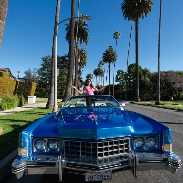 Discover LA in a 1973 Cadillac Eldorado convertible - Why the Cadillac changes the Los Angeles experience