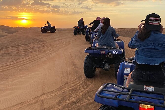 Dubai: Morning Desert Safari with Private car - Sandboarding, camel riding, and desert photos