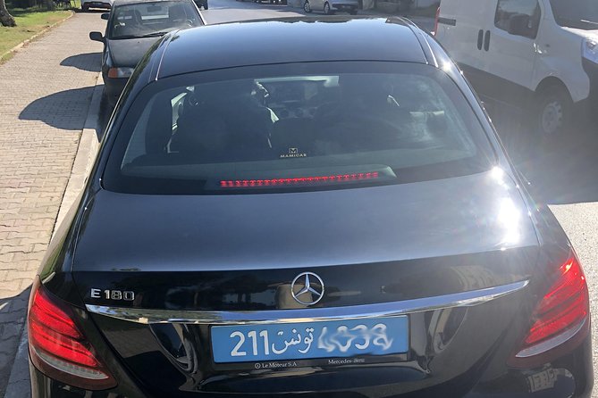 Executive: Transfer Tunis Airport to Hammamet by Mercedes E Class - Leaving Tunis Airport in a private Mercedes