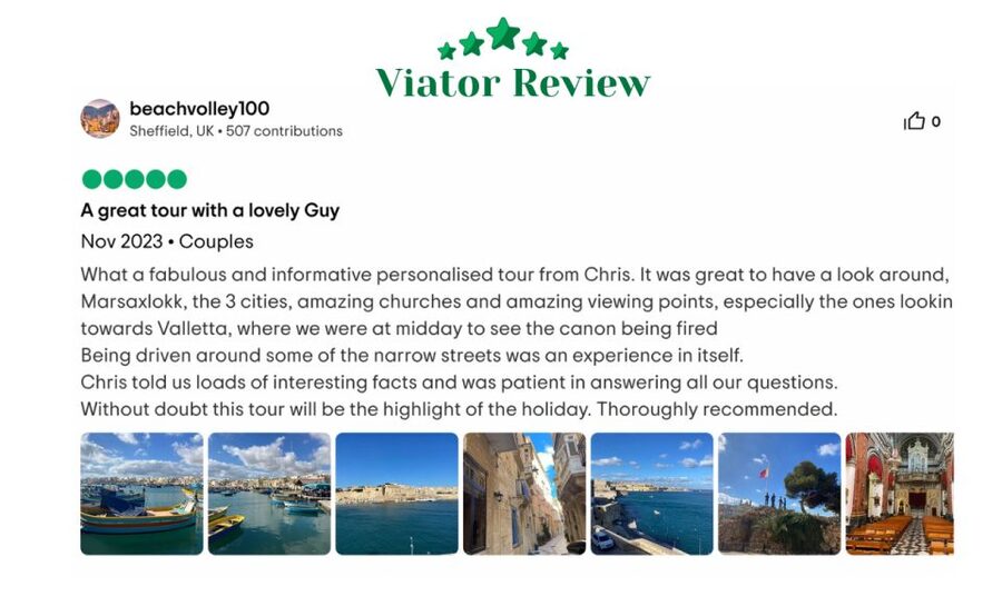 Explore Malta Your Way:Full-Day Private Chauffeur Experience - Blue Grotto offers the day’s scenic pause