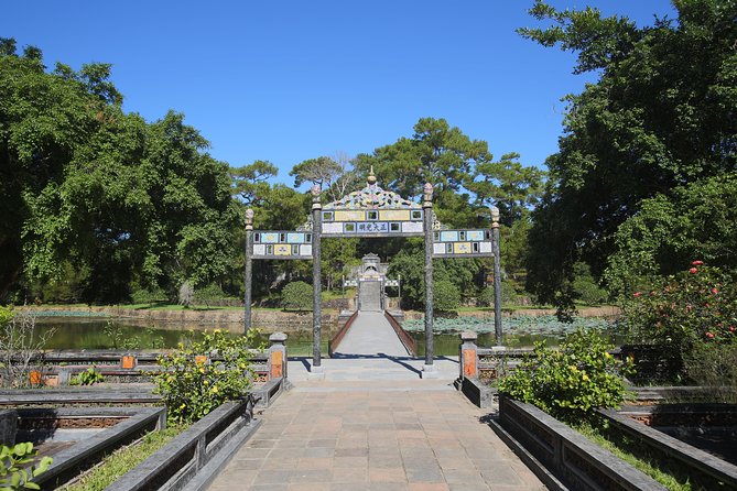 Exploring Hue Imperial City With Professional Driver By Private Car - Tu Duc Tomb in a pine-lined valley