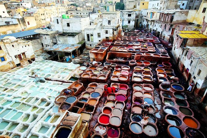 Fes Medina Guided Tour with Luxury Car and All-Inclusive Tickets - Bab Boujloud and Fez’s blue entrance