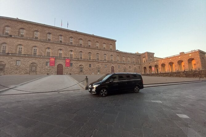 Florence private city car Tour by Mercedes Car with driver - Piazzale Michelangelo: the tour’s big view