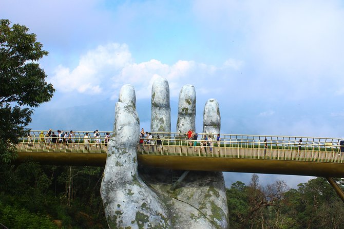 From Da Nang city to Golden Bridge Bana Hills by private car - Leaving Da Nang at 6:00 or 8:00 a.m.