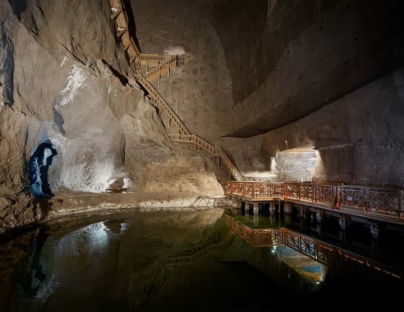From Krakow: Wieliczka Salt Mine Tour With Private Car - Descending 700 steps into the mine