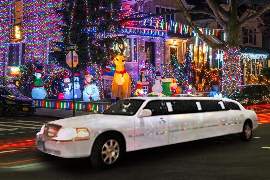 From Manhattan: Private Brooklyn Christmas Tour by Limousine - Leaving Manhattan in Your Own Limousine