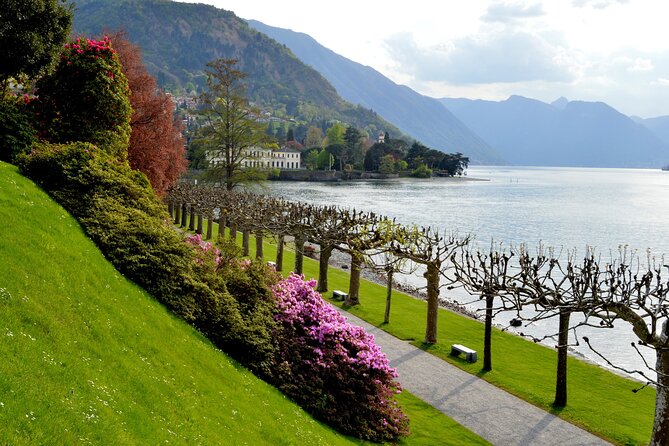 From Milan: Morcote, Bellagio & Lugano in a Private Luxury Van - Crossing by ferry from Menaggio or Cadenabbia