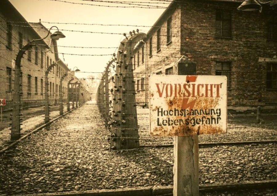 From Warsaw: Auschwitz Day Tour by Private Car with Lunch - Entering Auschwitz and seeing the Arbeit Macht Frei gate