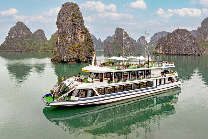 Full Day Halong Bay Luxury Limousine Bus & Buffet Lunch - Key details at a glance