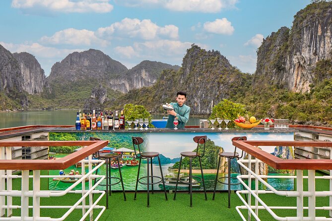 Full Day Halong Bay Luxury Limousine Bus & Buffet Lunch - Lunch, drinks, and what is covered