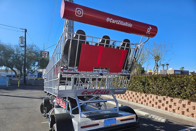 Giant Shopping Cart Limo Ride in Las Vegas - Is $64 good value?
